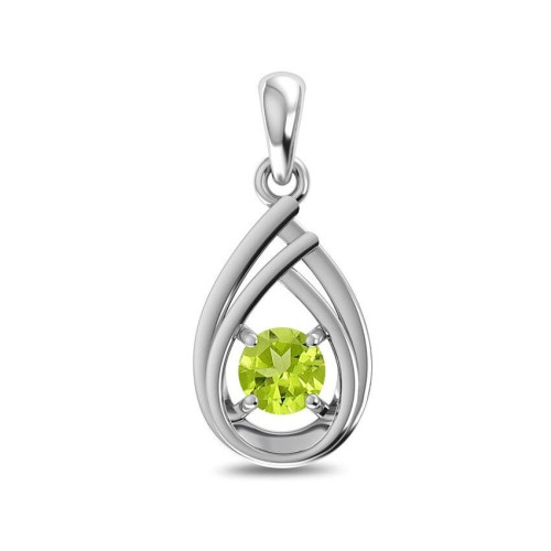 Facetted Peridot Random Pendant #8