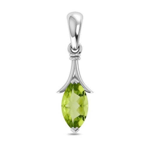 Facetted Peridot Random Pendant #7