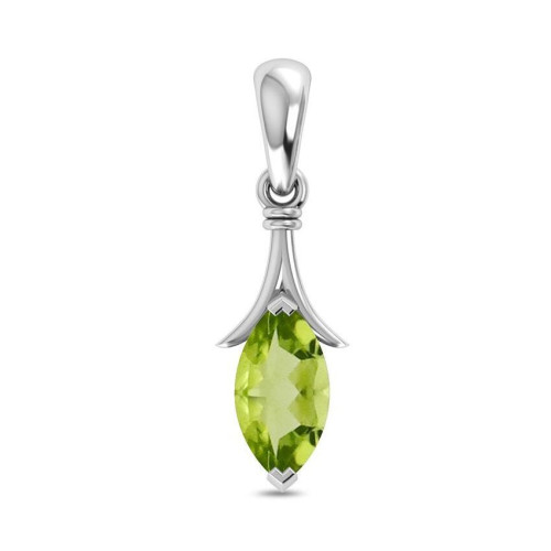 Facetted Peridot Random Pendant #7