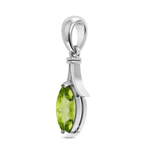 Facetted Peridot Random Pendant #7