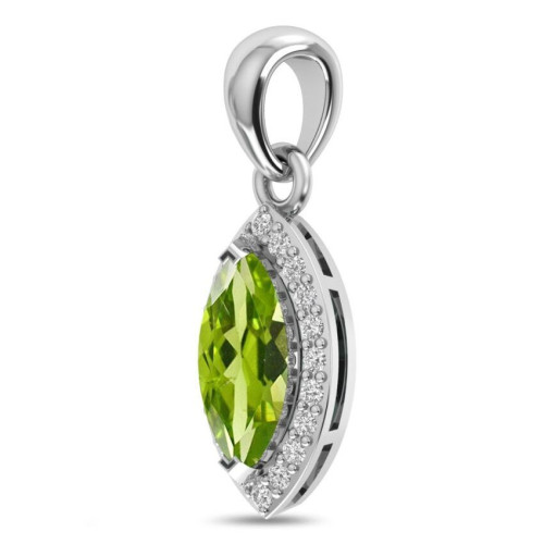 Facetted Peridot Random Pendant #5