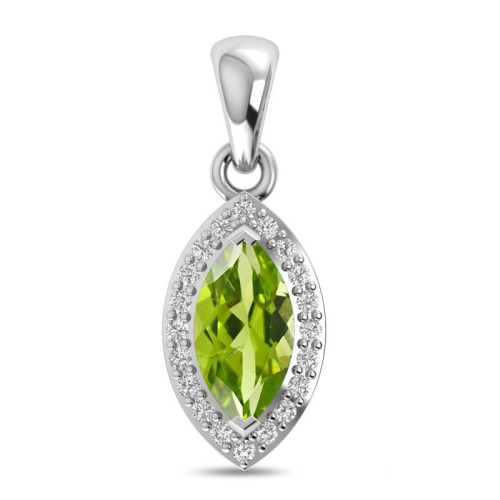 Facetted Peridot Random Pendant #5