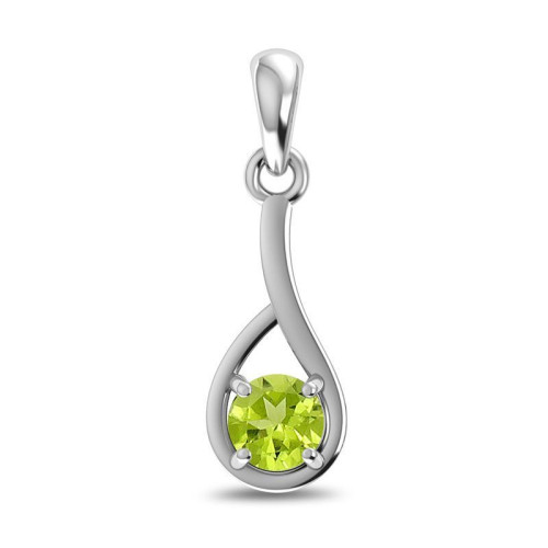 Facetted Peridot Random Pendant #4