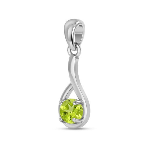 Facetted Peridot Random Pendant #4