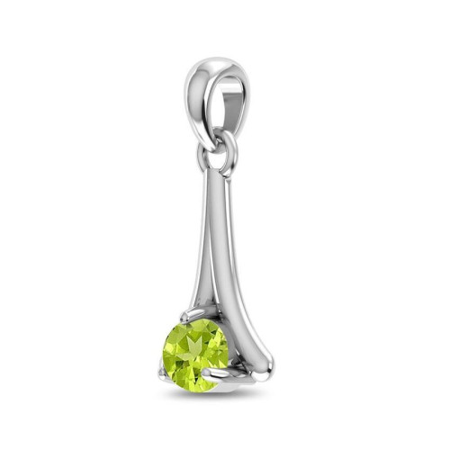 Facetted Peridot Random Pendant #3