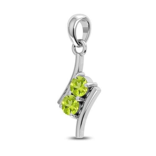 Facetted Peridot Random Pendant #2