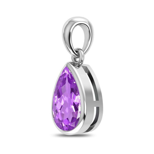 Facetted Amethyst Random Pendant #6