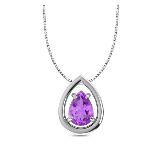 Facetted Amethyst Random Pendant #1