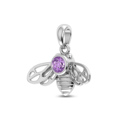 Amethyst Bee Random Pendant