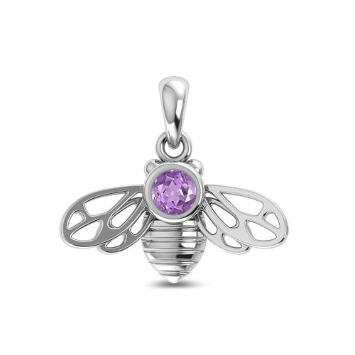 Amethyst Bee Random Pendant