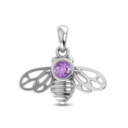 Amethyst Bee Random Pendant