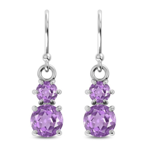 Amethyst Earrings #3