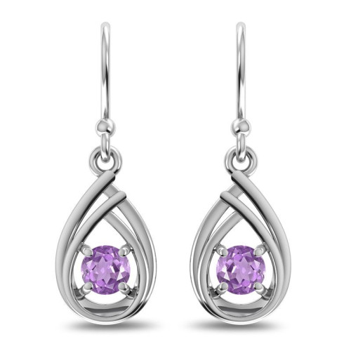 Amethyst Earrings #2