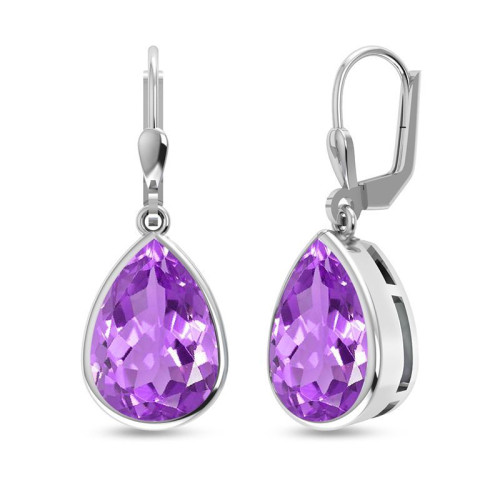 Amethyst Earrings #1