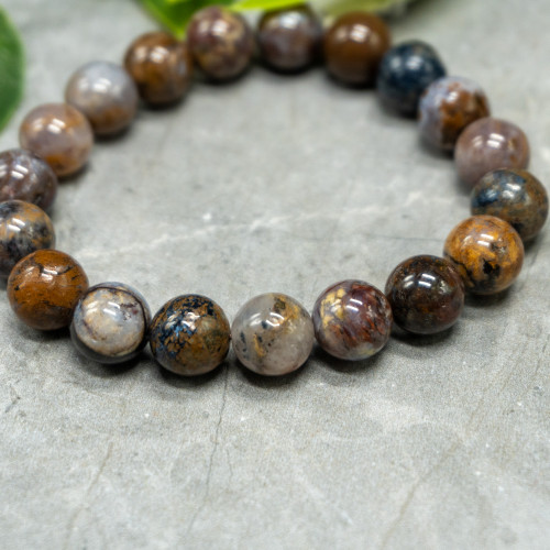 B Quality Pietersite Bracelet 10mm