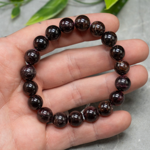 Garnet Bracelet 10mm