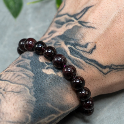 Garnet Bracelet 10mm