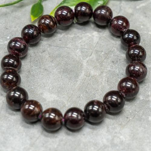 Garnet Bracelet 10mm