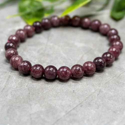 A+ Lepidolite Bracelet 8mm