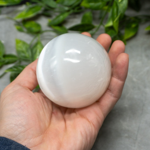 Large Selenite Sphere