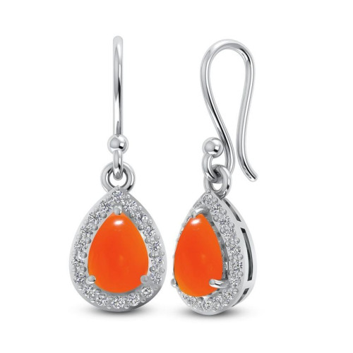 Carnelian Earrings #1