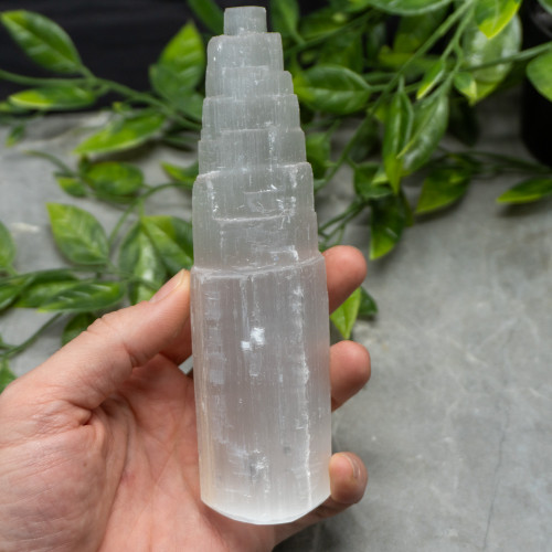 6" Selenite Tower