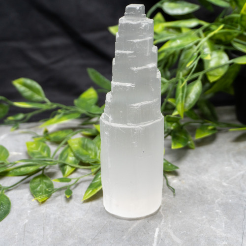 6" Selenite Tower