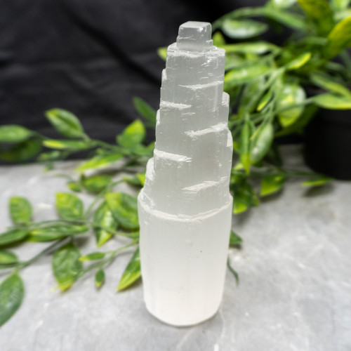 6" Selenite Tower