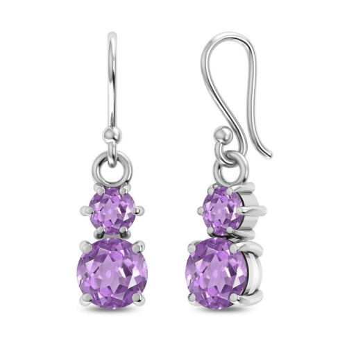 Amethyst Earrings #3