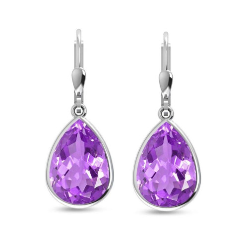 Amethyst Earrings #1