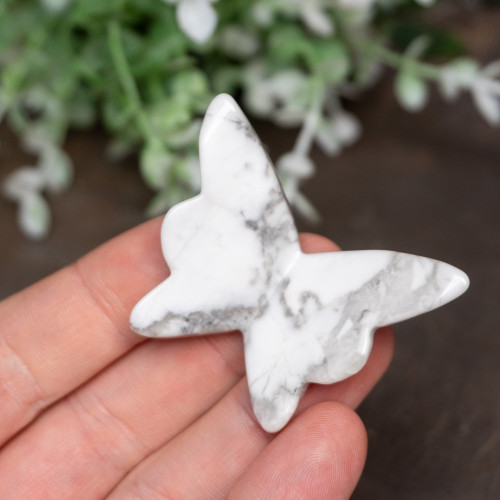 Howlite Butterfly