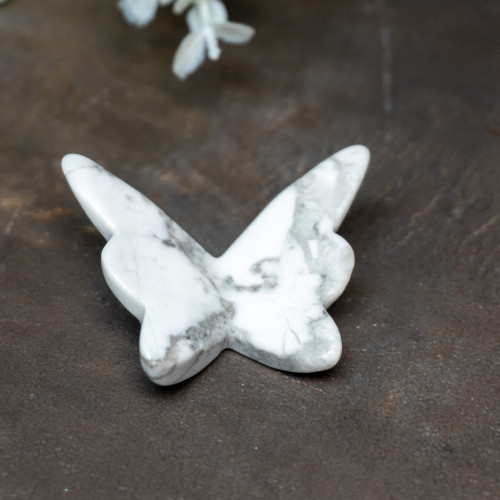 Howlite Butterfly