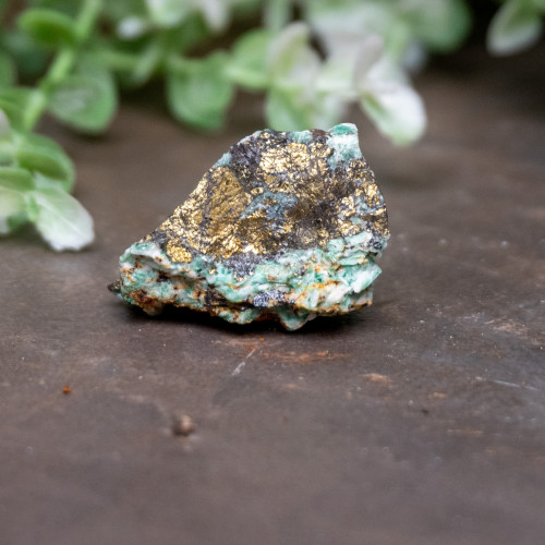 Golden Sky Malachite Raw #3