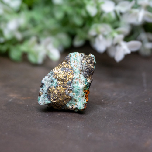 Golden Sky Malachite Raw #3