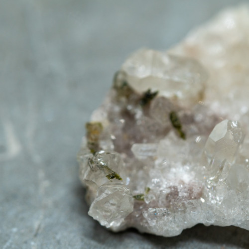 Quartz with Epidote Inclusions #1