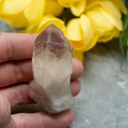 Natural Raw Citrine Triple Point #1