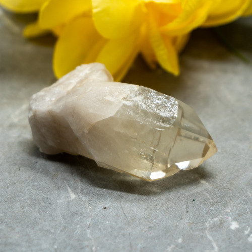 Natural Raw Citrine Triple Point #1