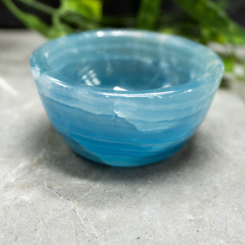 Blue Onyx 3 Inch Bowl #1