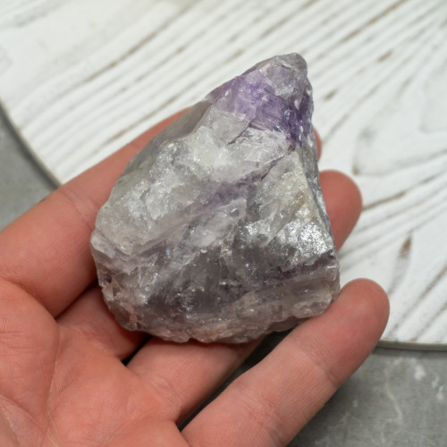 Meteoric Amethyst with Prasiolite #3