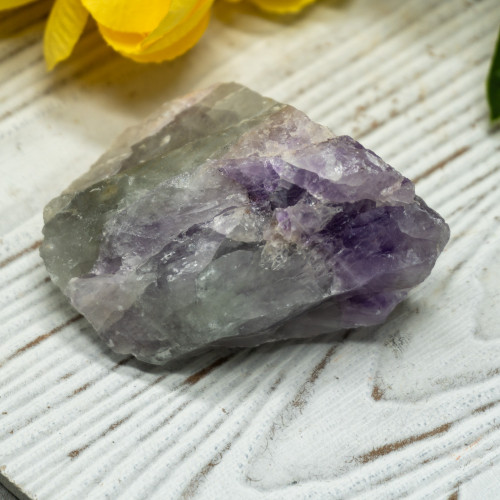 Meteoric Amethyst with Prasiolite #3