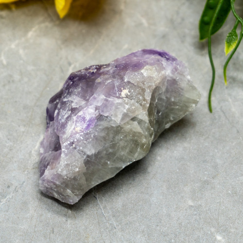 Meteoric Amethyst with Prasiolite #2