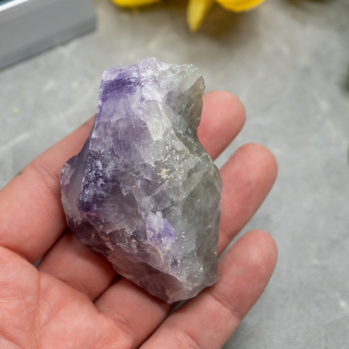 Meteoric Amethyst with Prasiolite #2