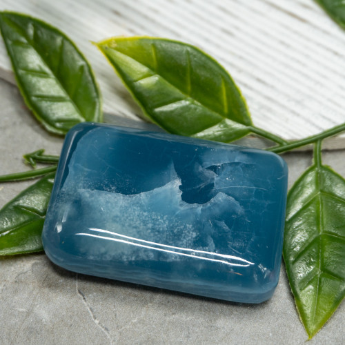 Blue Onyx Palmstone #3