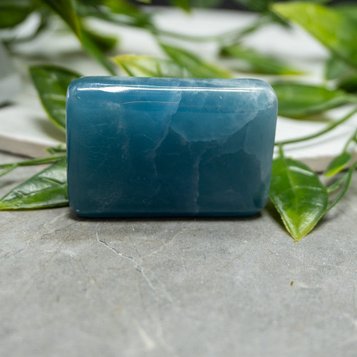 Blue Onyx Palmstone #2