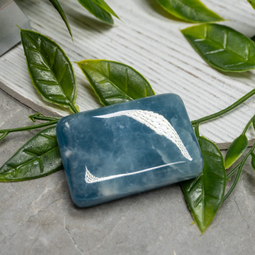 Blue Onyx Palmstone #2