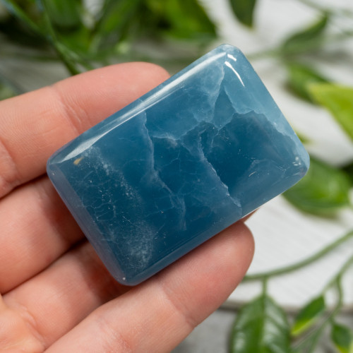 Blue Onyx Palmstone #2