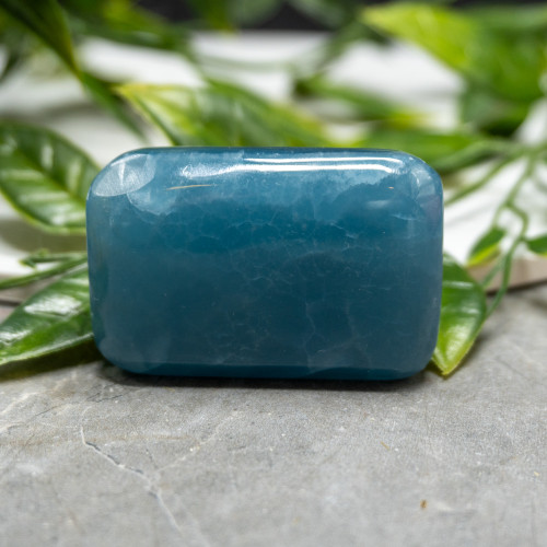 Blue Onyx Palmstone #1