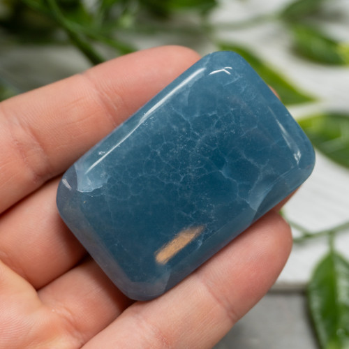 Blue Onyx Palmstone #1