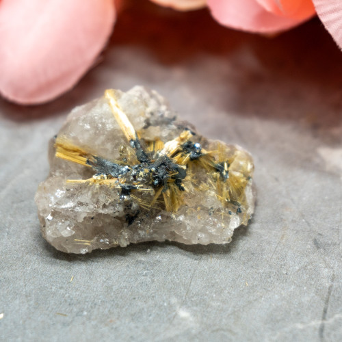 Rutile on Quartz #2