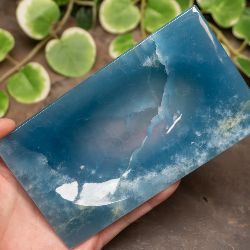 Blue Onyx Plate Bowl #1